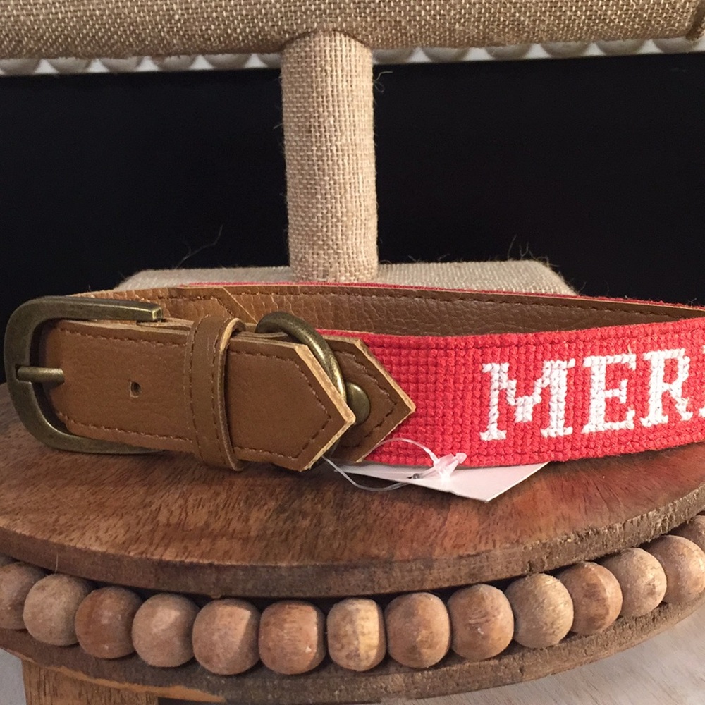small dog collar christmas